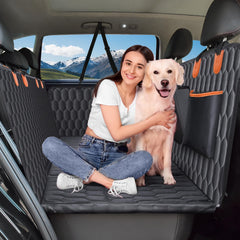 Chumajor extensor de asiento trasero para perros aporta espacio cómodo y seguro.