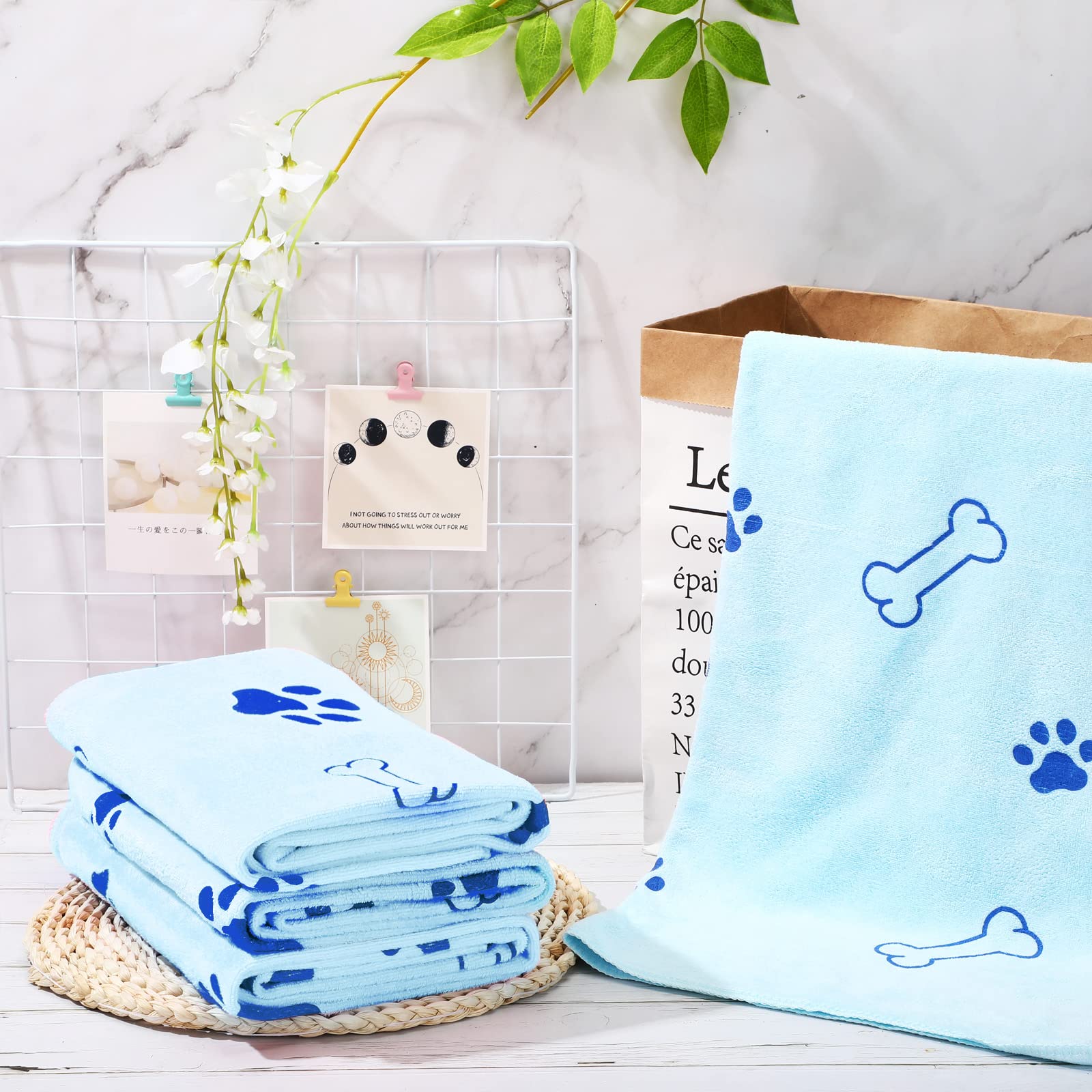Juego de 4 toallas Chumia para baño, regalo ideal.