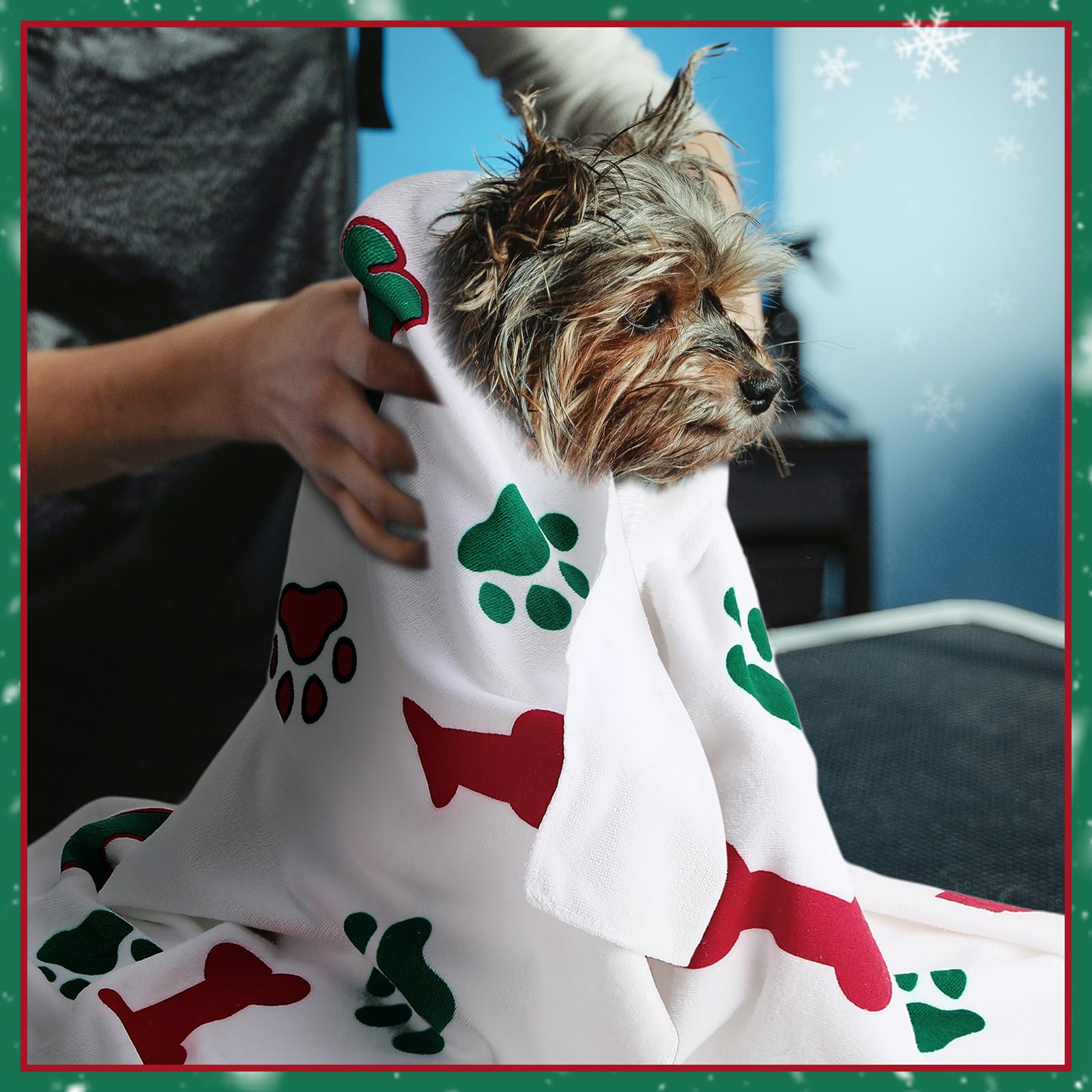 Chumia toallas mascotas suavidad sensorial, experiencia agradable para tu mascota.