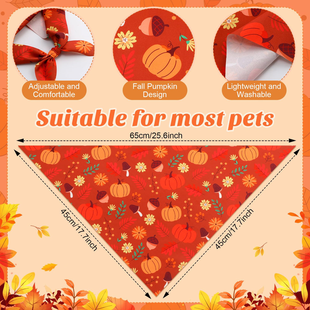 Chunful bandana para perros de poliéster ligero, colores duraderos.