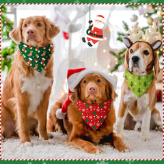 Chunful bandana árbol de Navidad, accesorio festivo para tu mascota
