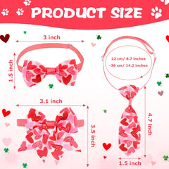 Corbatita Chunful para perro con trébol, diseño festivo y ajuste cómodo