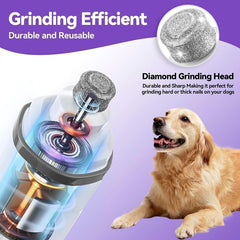 Chwwen afilador de uñas para perros con luz LED para ver uñas oscuras