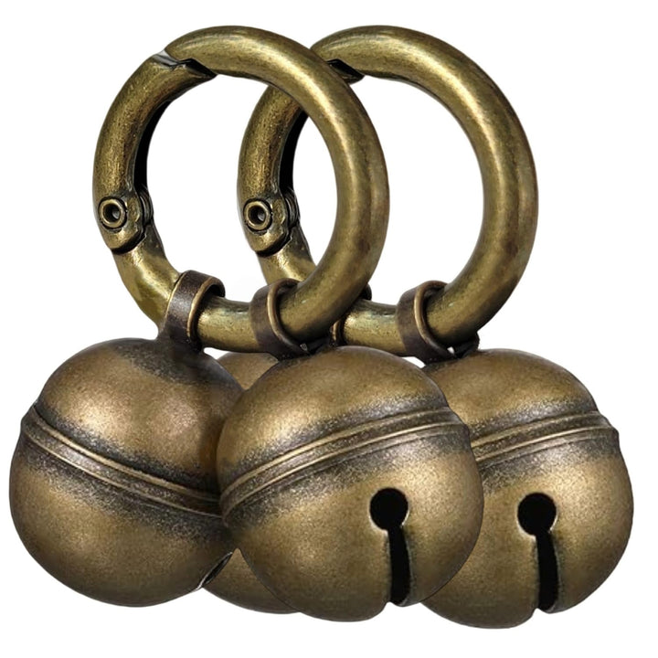 Campanas de cobre Chyobo para perros y gatos, sonido claro para localización.