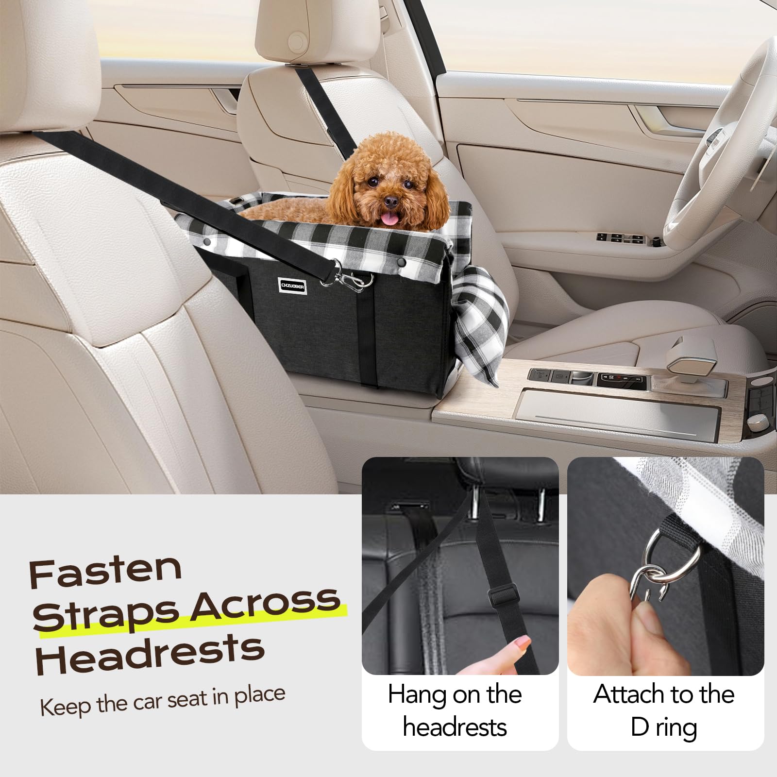 CHZUOBER dimensiones adecuadas para perros y gatos pequeños.
