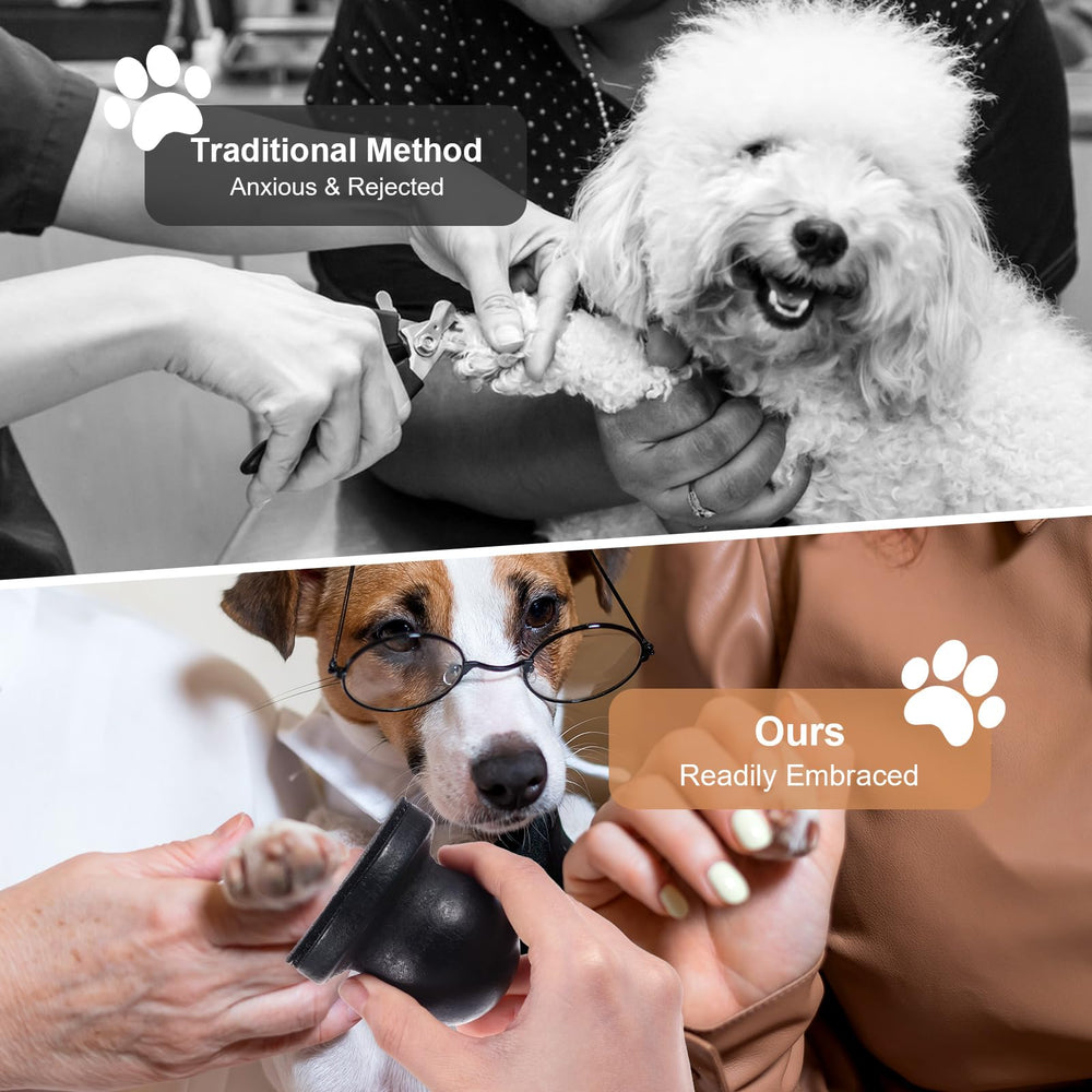 CIATBYYJ set lima uñas perros portátil para el aseo en casa.