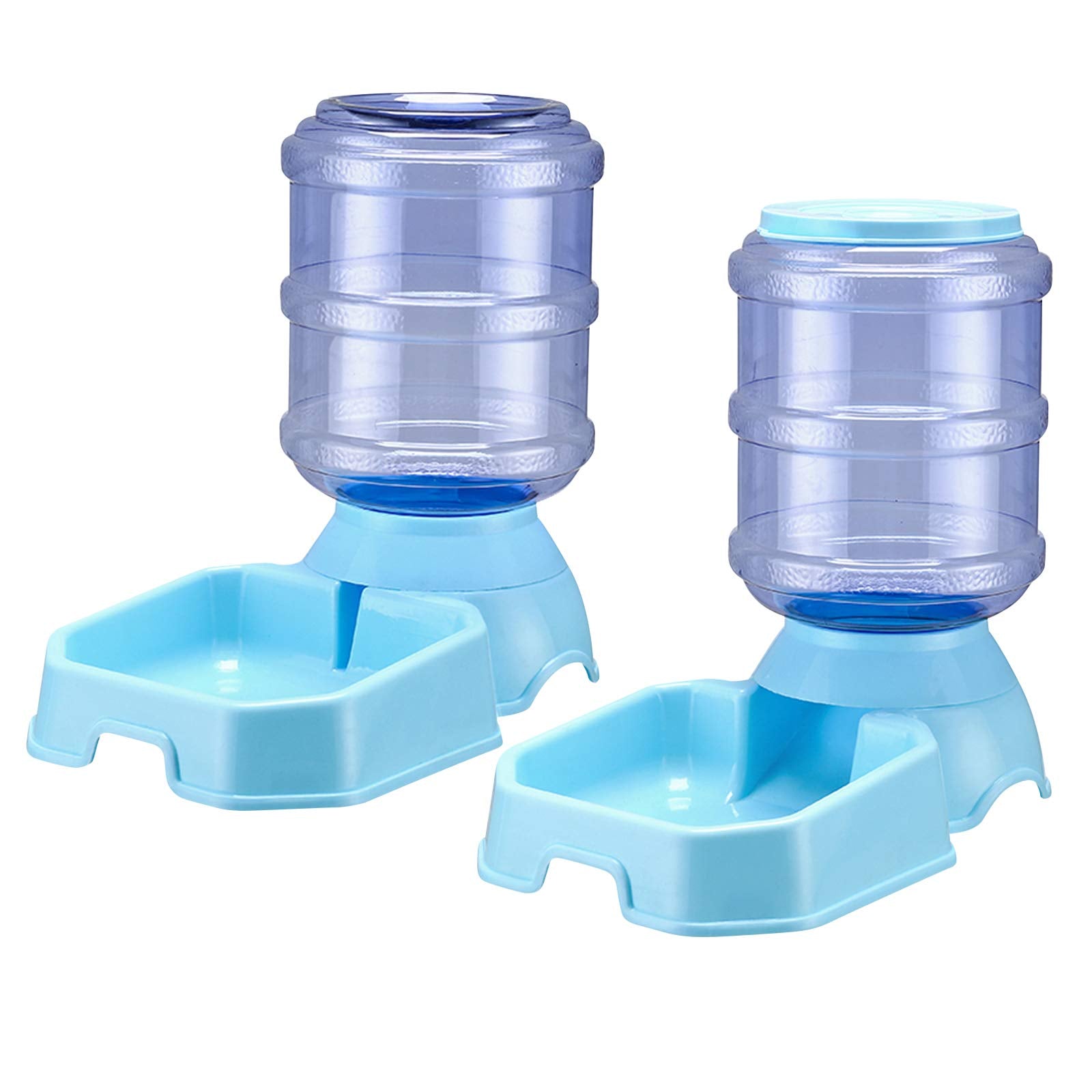 Dispenser automático de comida y agua Ciconira para perros y gatos, ayuda a mantener la alimentación sin esfuerzo.