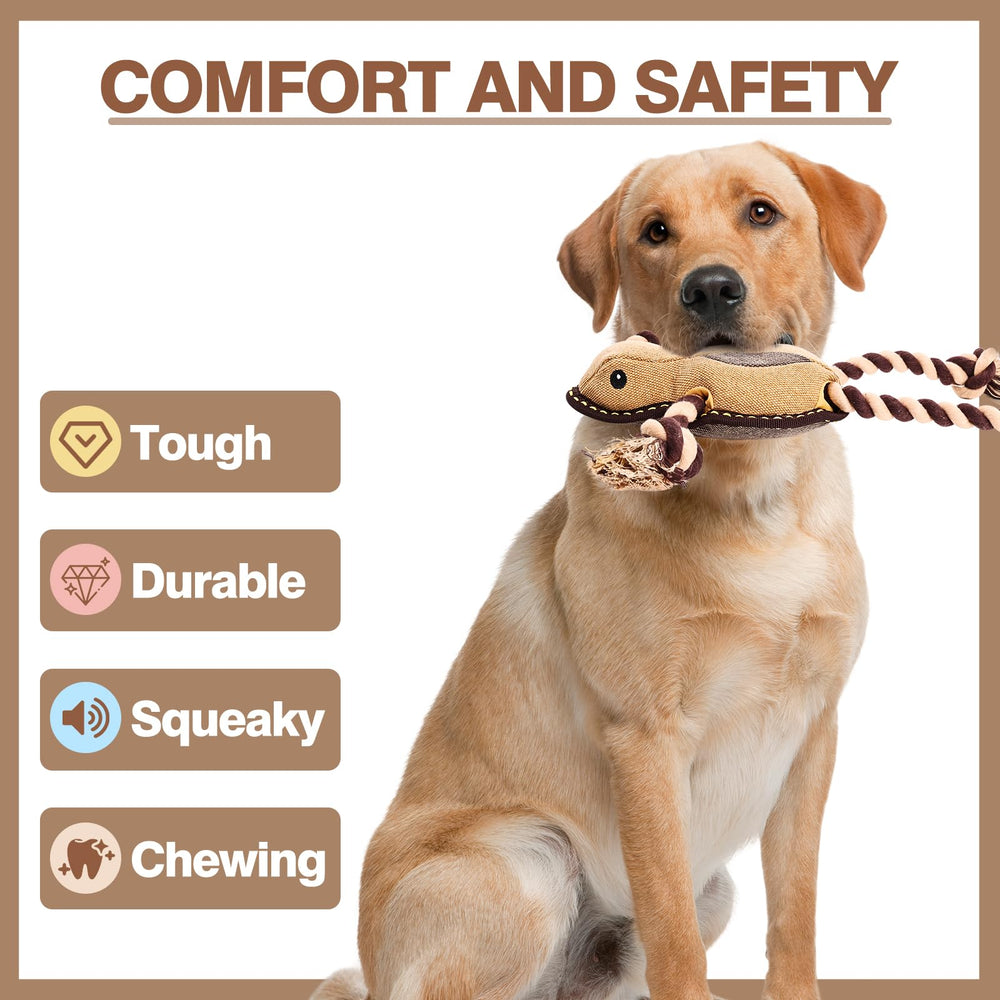 CIDIXCIDIX juguete perro tirón y jala, perfecto para juegos interactivos.