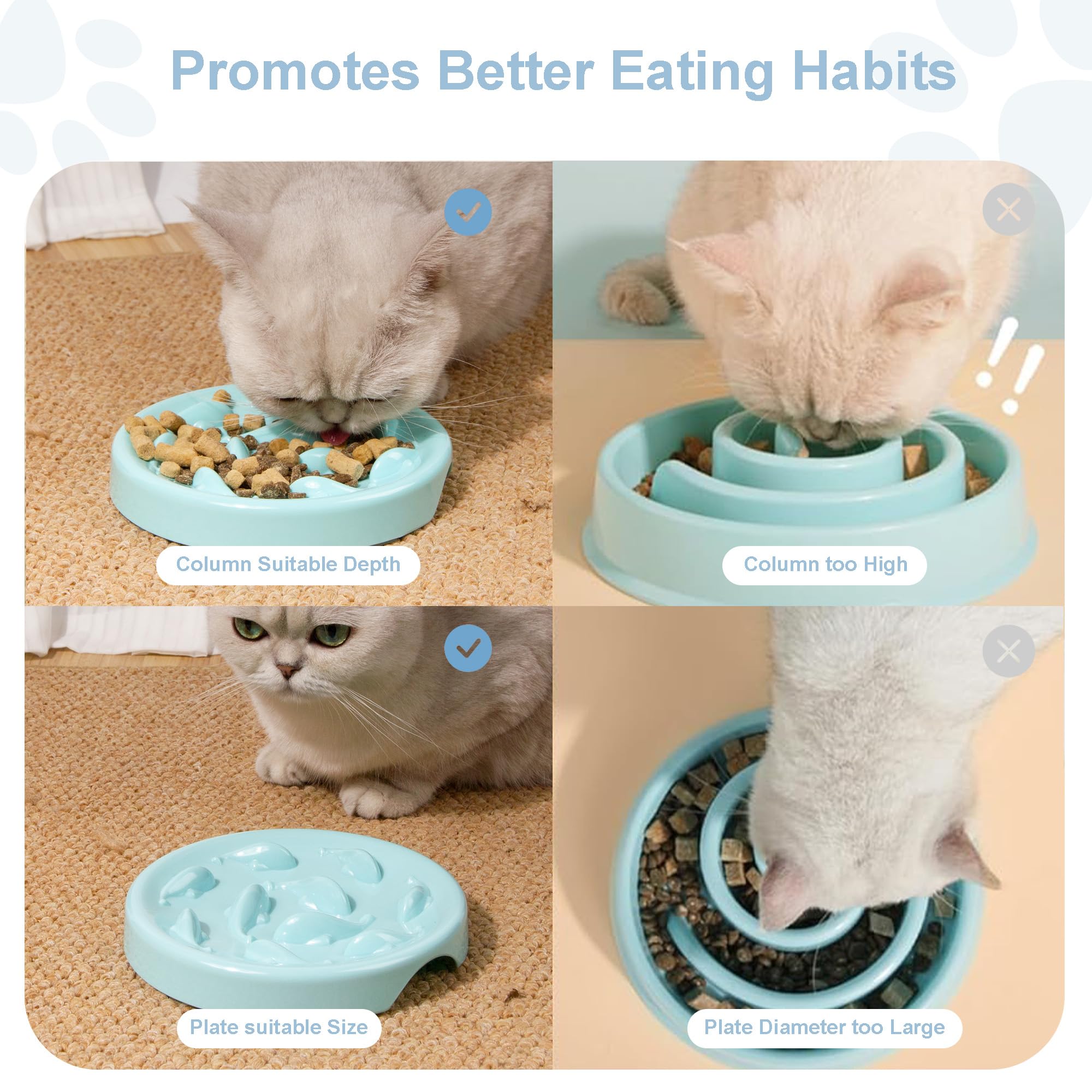 Tamaño ideal para gatos: diámetro aproximado de 15,9 cm.