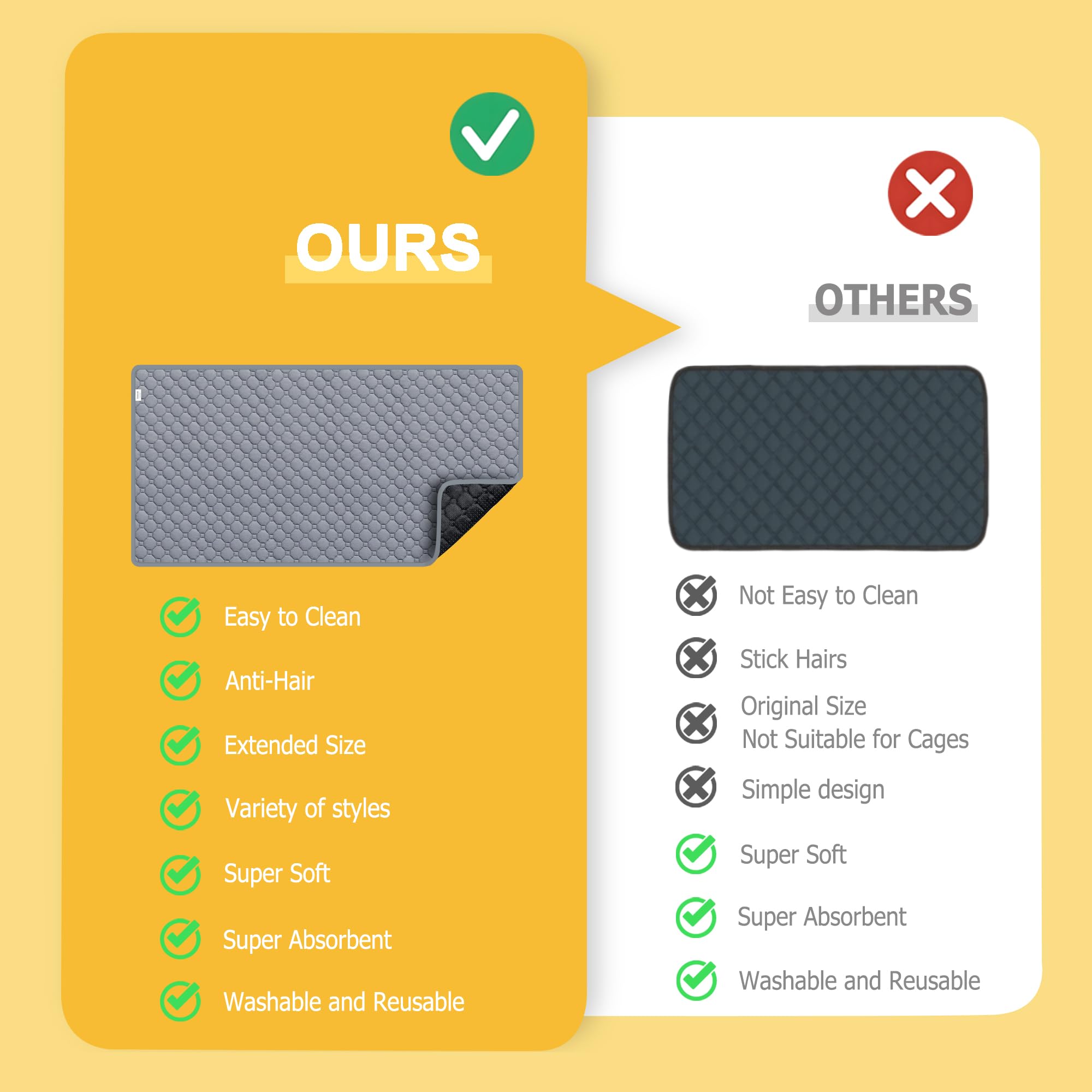 Absorbente Cimiycob para conejillo de indias: control de olores y humedad