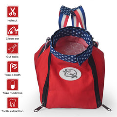 Cinf bolsa con correas ajustables y seguridad mejorada en cada sesión.