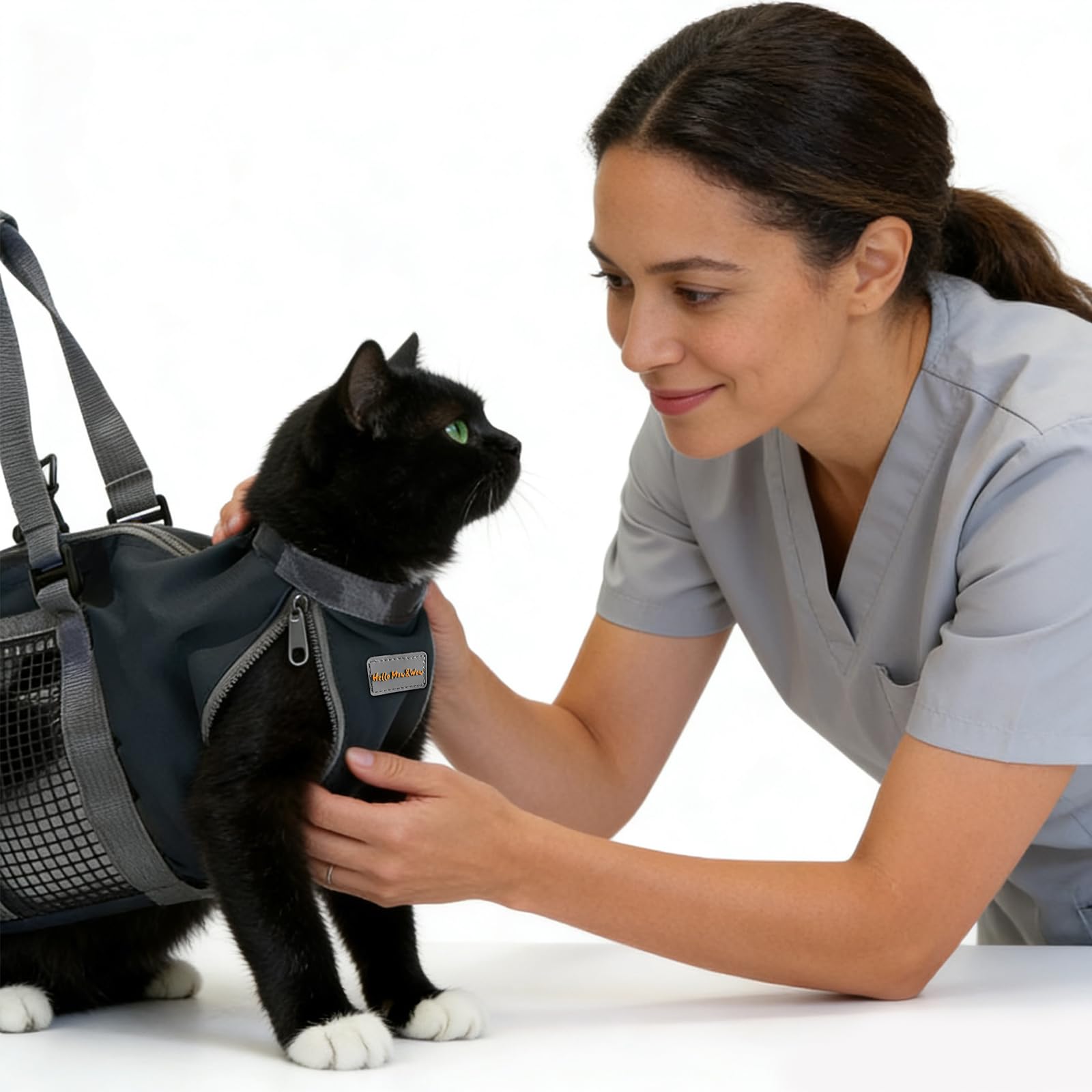 Cinf gato: bolsa de restricción para cortar uñas con comodidad.