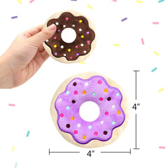 CiyvoLyeen donut-catnip-para-gatos-4pulgadas: tamaño perfecto para gatos adultos.
