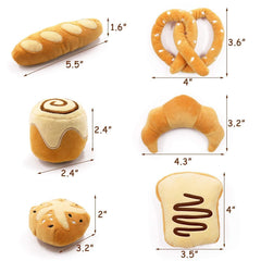 Juguete Pan pretzel CiyvoLyeen con hierba gatera para ejercicio y diversión.