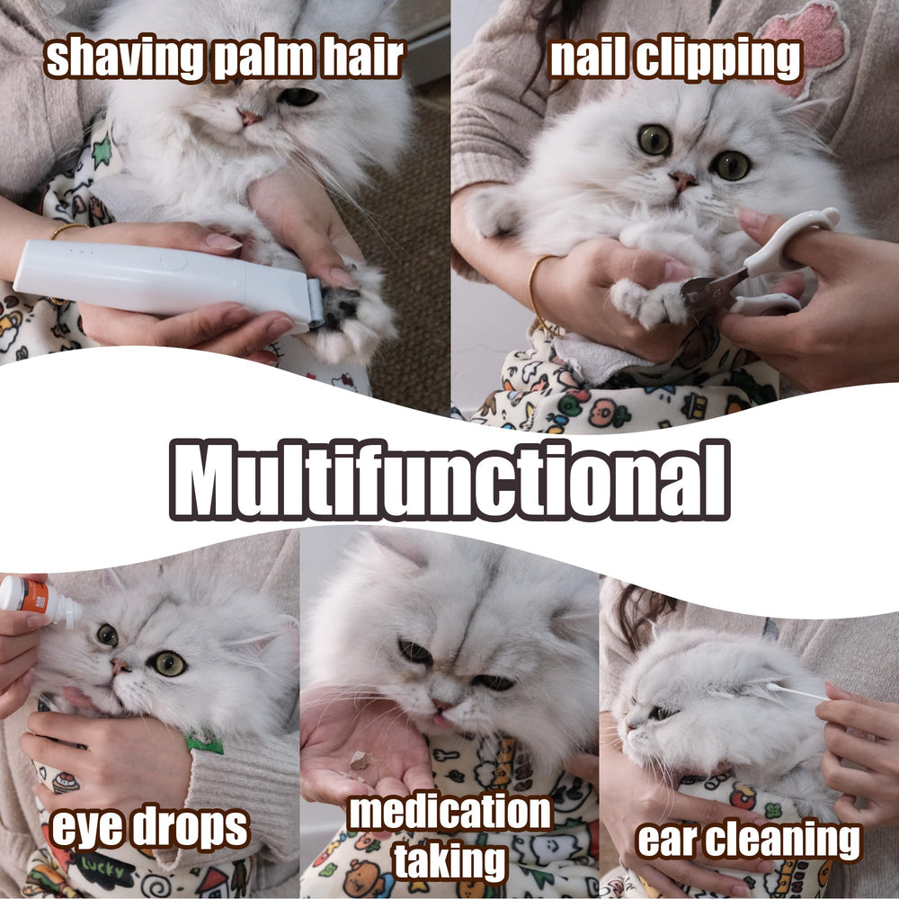 CKNCY Gato Wrap: uso multifuncional para uñas, dientes y limpieza.