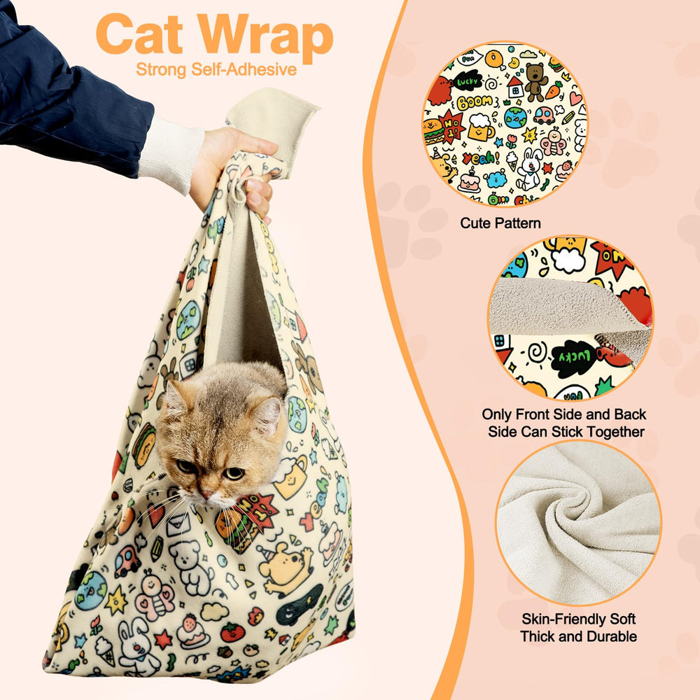CKNCY Grooming Wrap lavable a máquina para uso repetido.