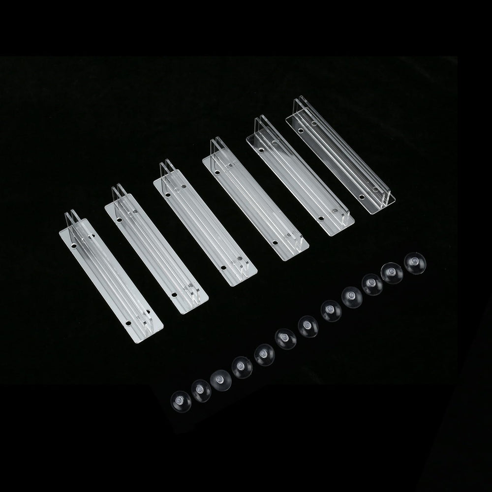 Divisor acrílico CLarellara, 4 mm de espesor, protege y separa peces en 55 galones.