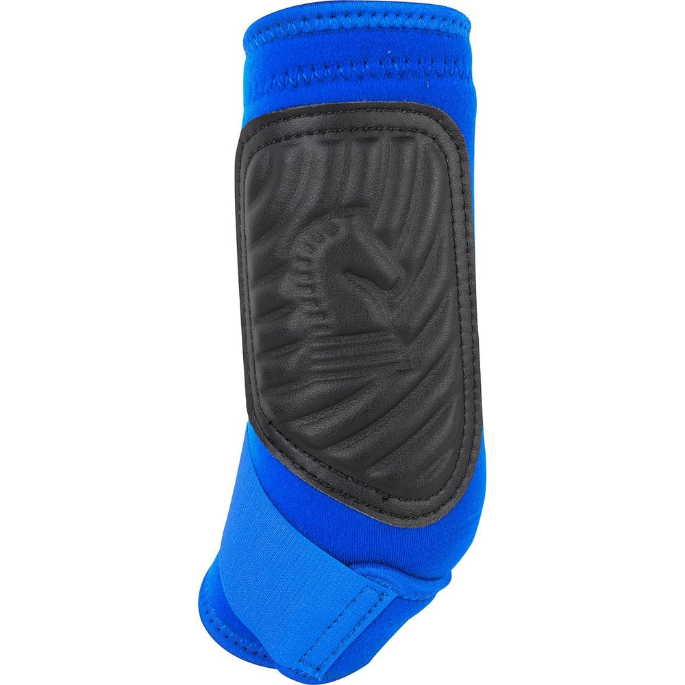 Classic Equine ClassicFit botas de eslinga delanteras azules con almohadilla interna de férula.