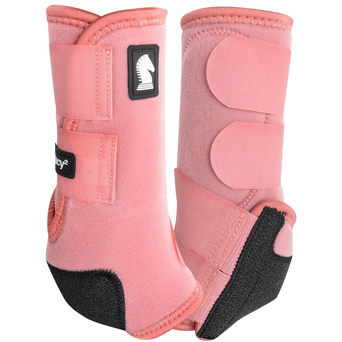 Legacy2 de Classic Equine: bota frontal blush para protección del fetlock durante entrenamiento