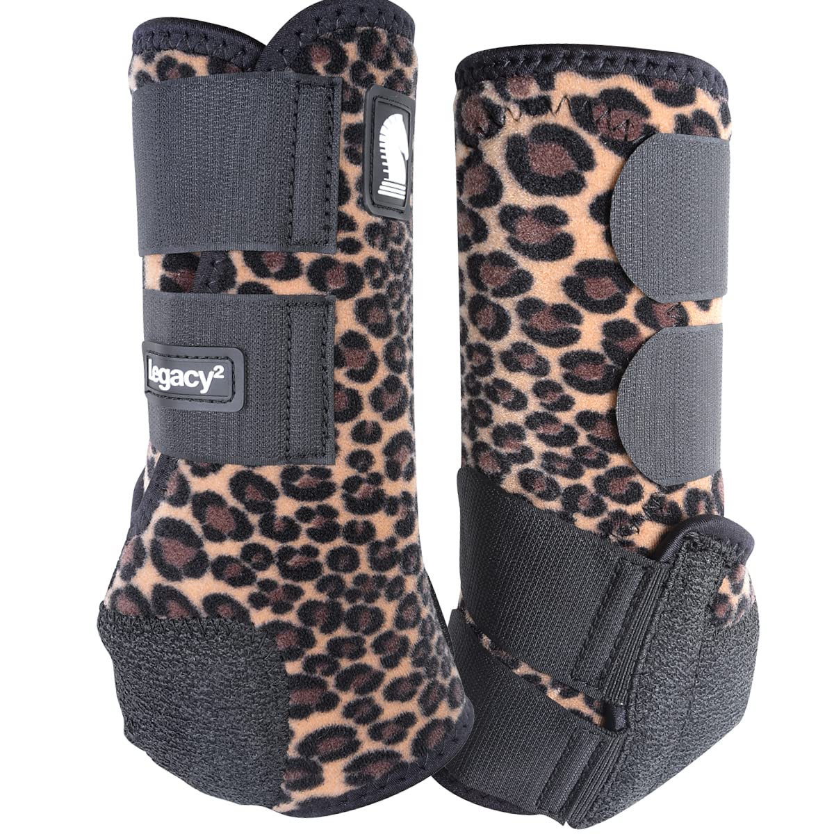 Legacy2 de Classic Equine, bota trasera con sistema tipo cuna para mayor protección.