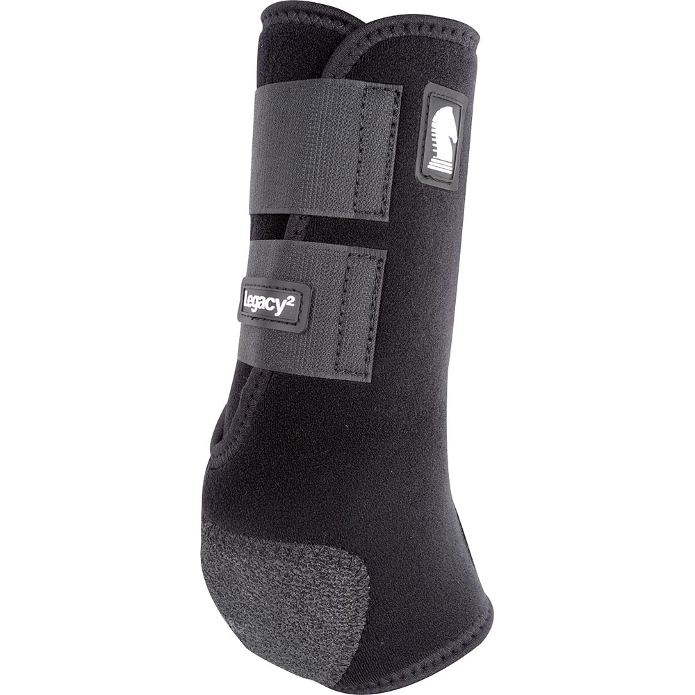 Legacy2 de Classic Equine: bota trasera con protección avanzada para caballos activos durante entrenamiento.