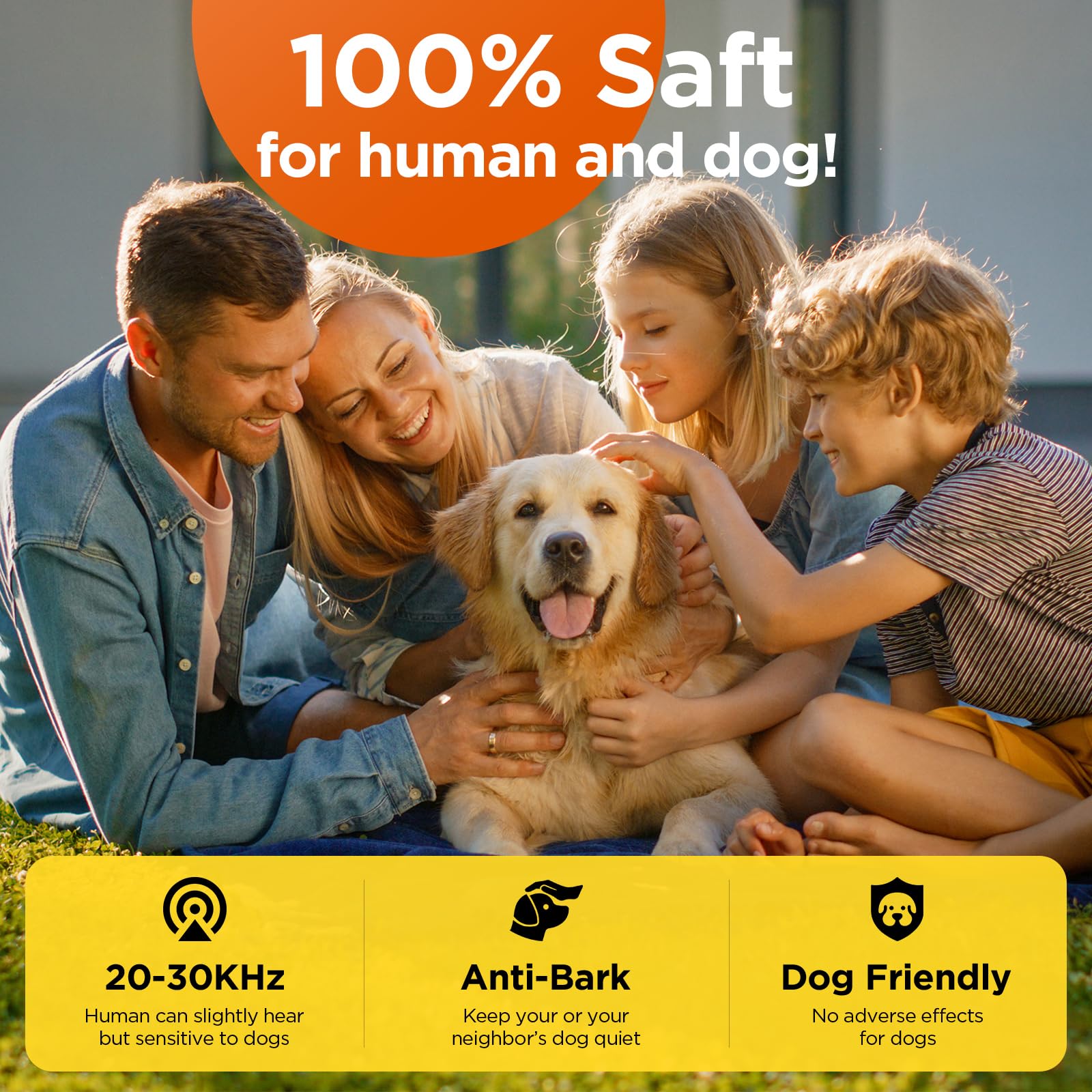 Clasy Solución 3-en-1: collar, silbato y clicker para entrenamiento