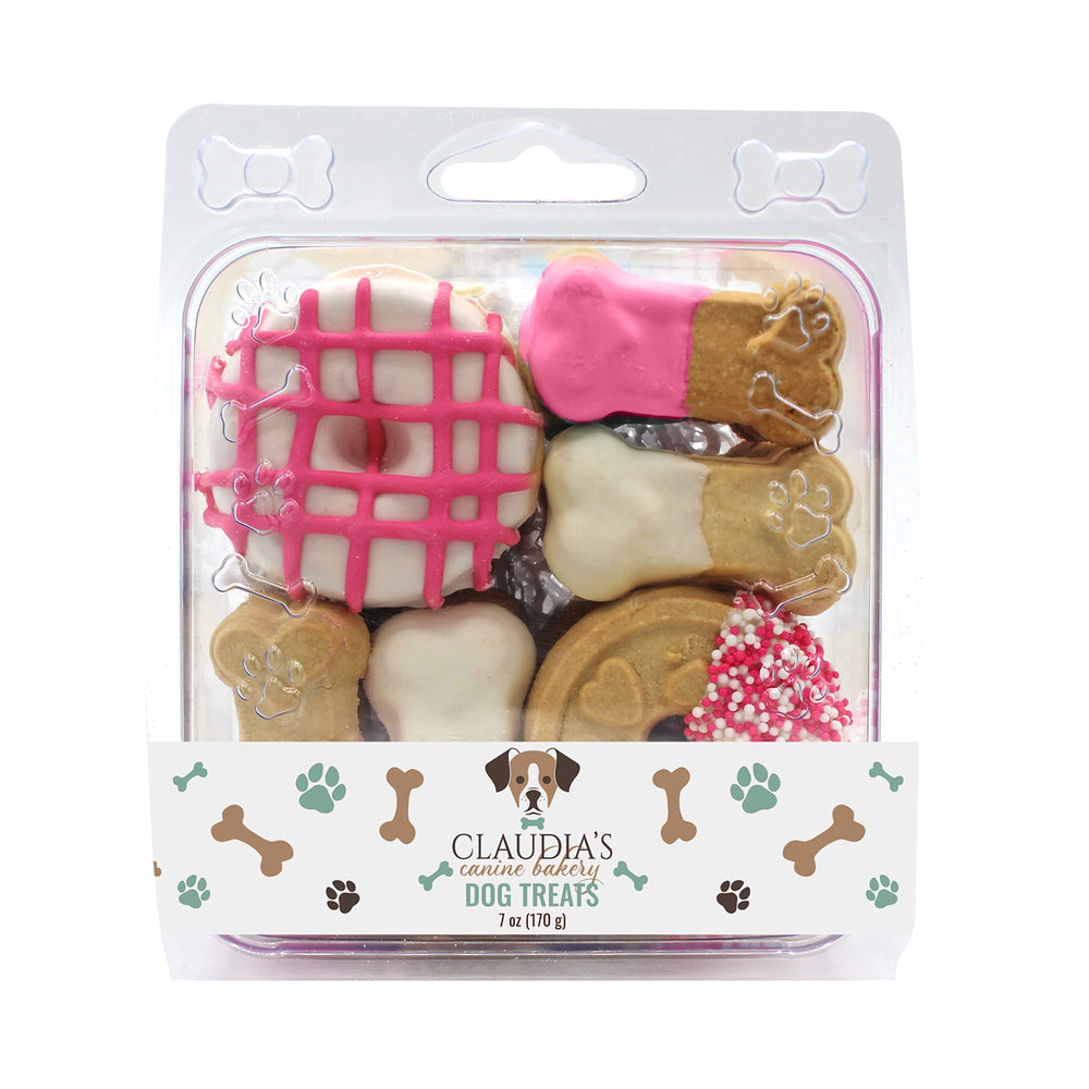 Panadería Canina de Claudia galletas rosa-pasión para perros, aroma tentador.