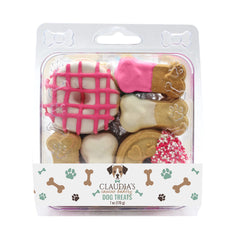 Panadería Canina de Claudia galletas rosa-pasión para perros, aroma tentador.