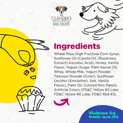 Panadería Canina de Claudia galletas rosa-pasión regalo ideal para anfitriones.