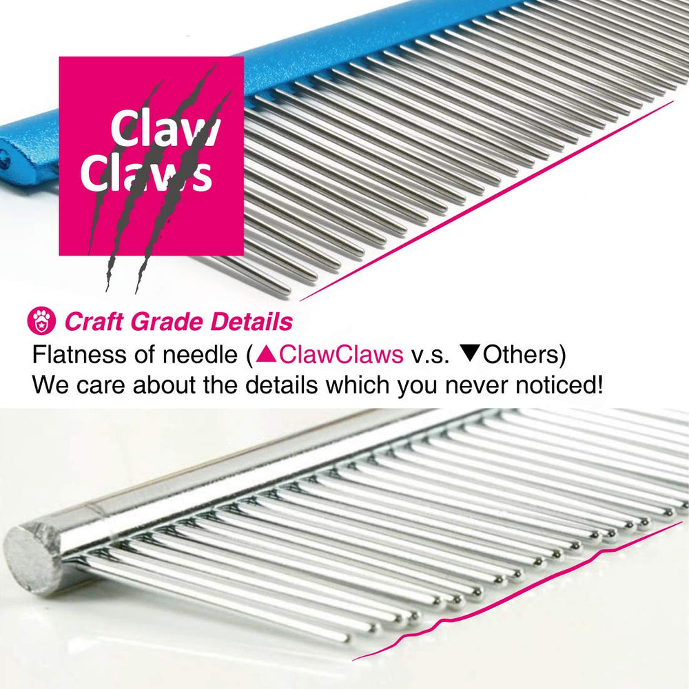 Claw Claws elimina pelo suelto y enredos para un pelaje más limpio.