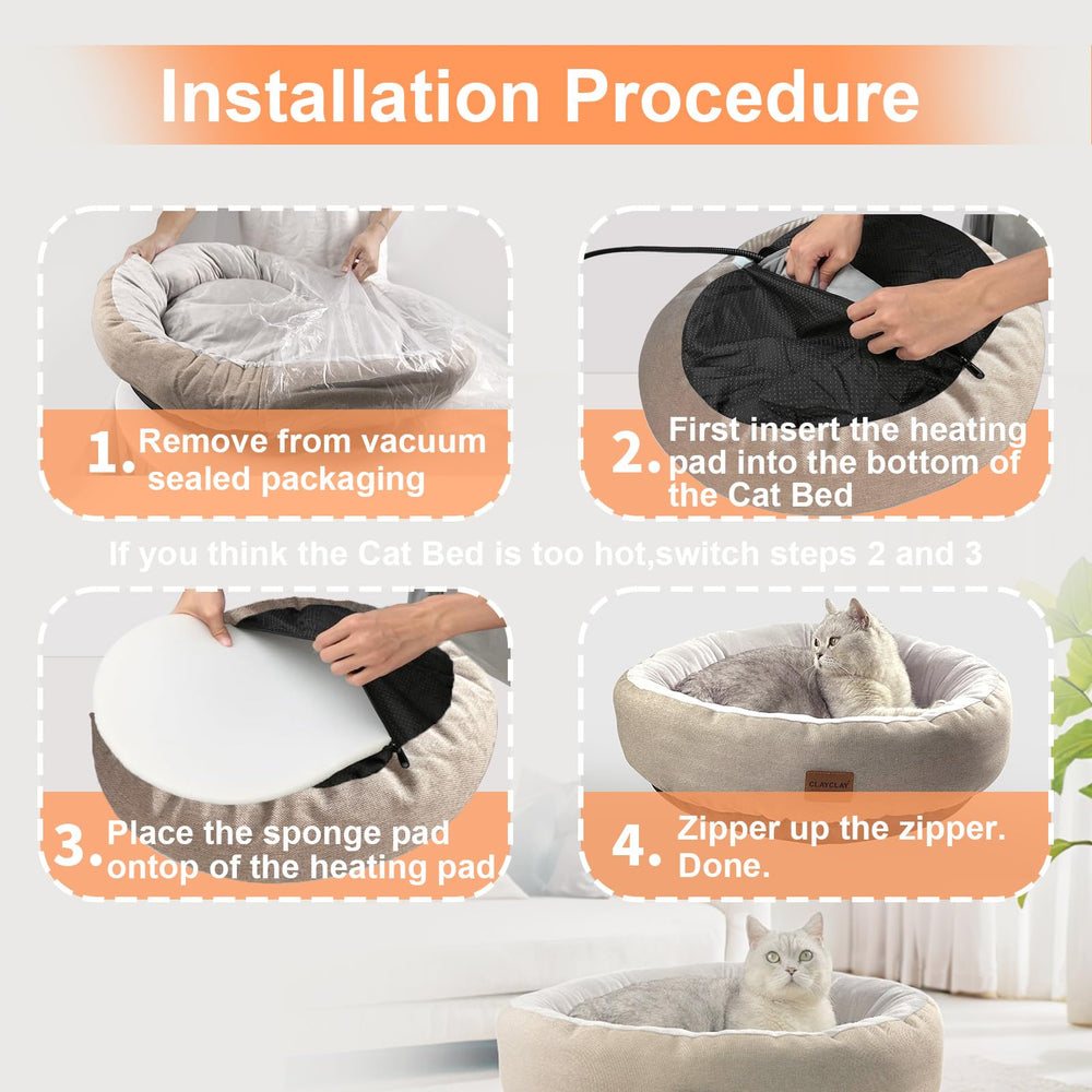 CLAYCLAY cama con cubierta impermeable para protección frente a líquidos.