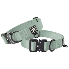 Clepaws collar para perro grande con nylon 1000D, resistencia para aventuras diarias.