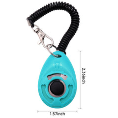 Clicker de Entrenamiento para Perros, botón grande para clics simples.