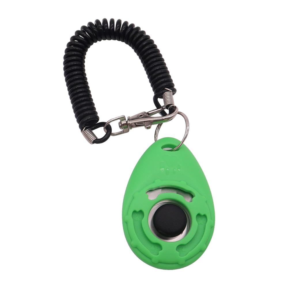 Clicker de Entrenamiento para Perros, paquete con cinco colores útiles.