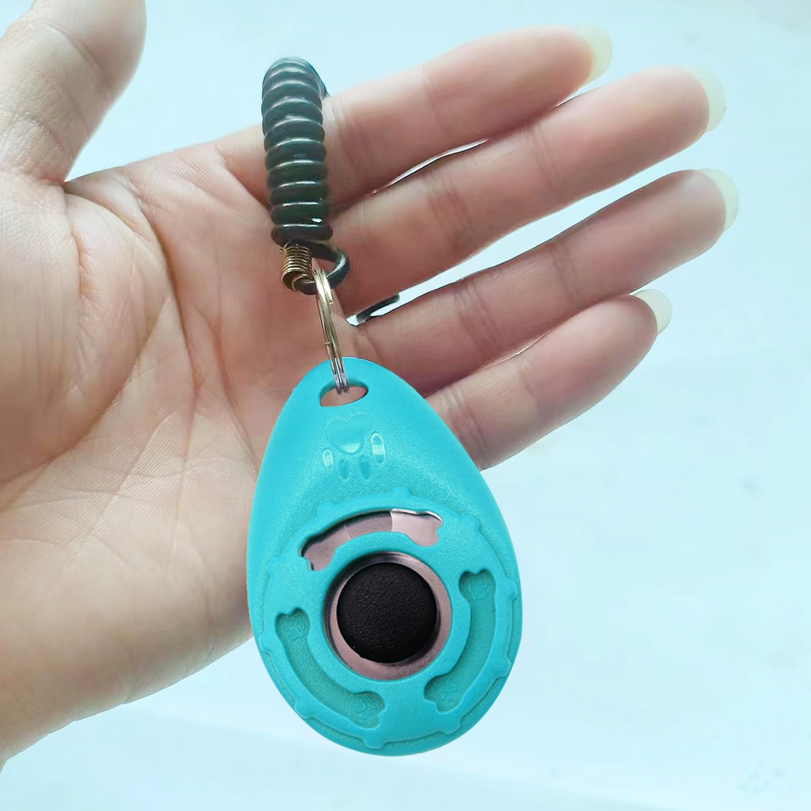 Clicker de Entrenamiento para Perros, sonido claro para captar atención.