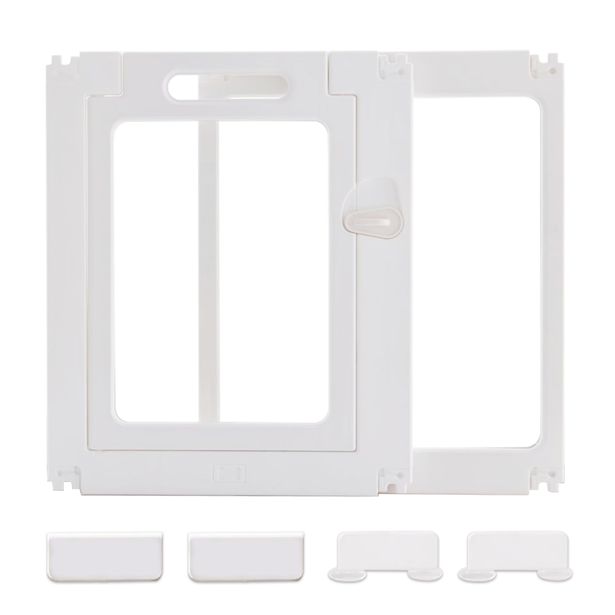 ClimbHope jaula acrílica transparente con puerta para interiores, visual claro para observar mascotas