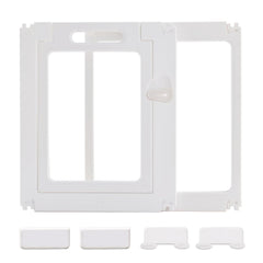ClimbHope jaula acrílica transparente con puerta para interiores, visual claro para observar mascotas