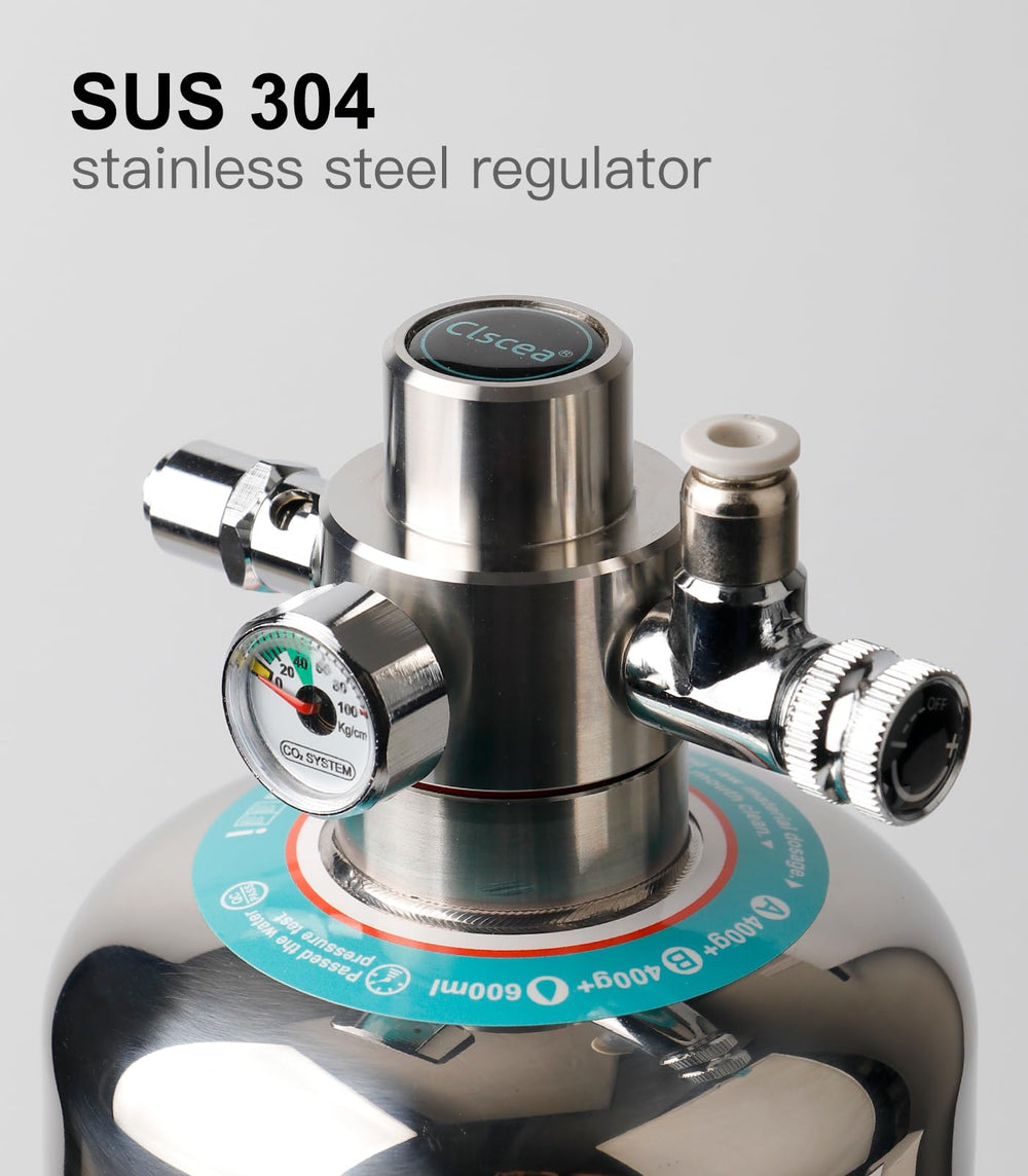 Clscea CO2, diseño John Guest, conexión rápida y segura.