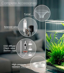 Clscea Válvula solenoide: control automático para CO2 en el acuario.