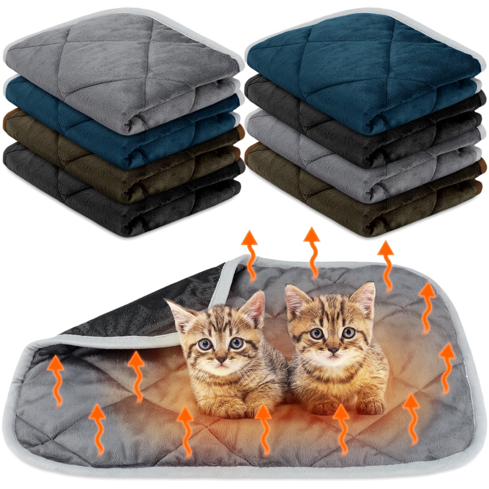 Almohadilla auto-caliente Clysee para gato, superficie suave y cálida