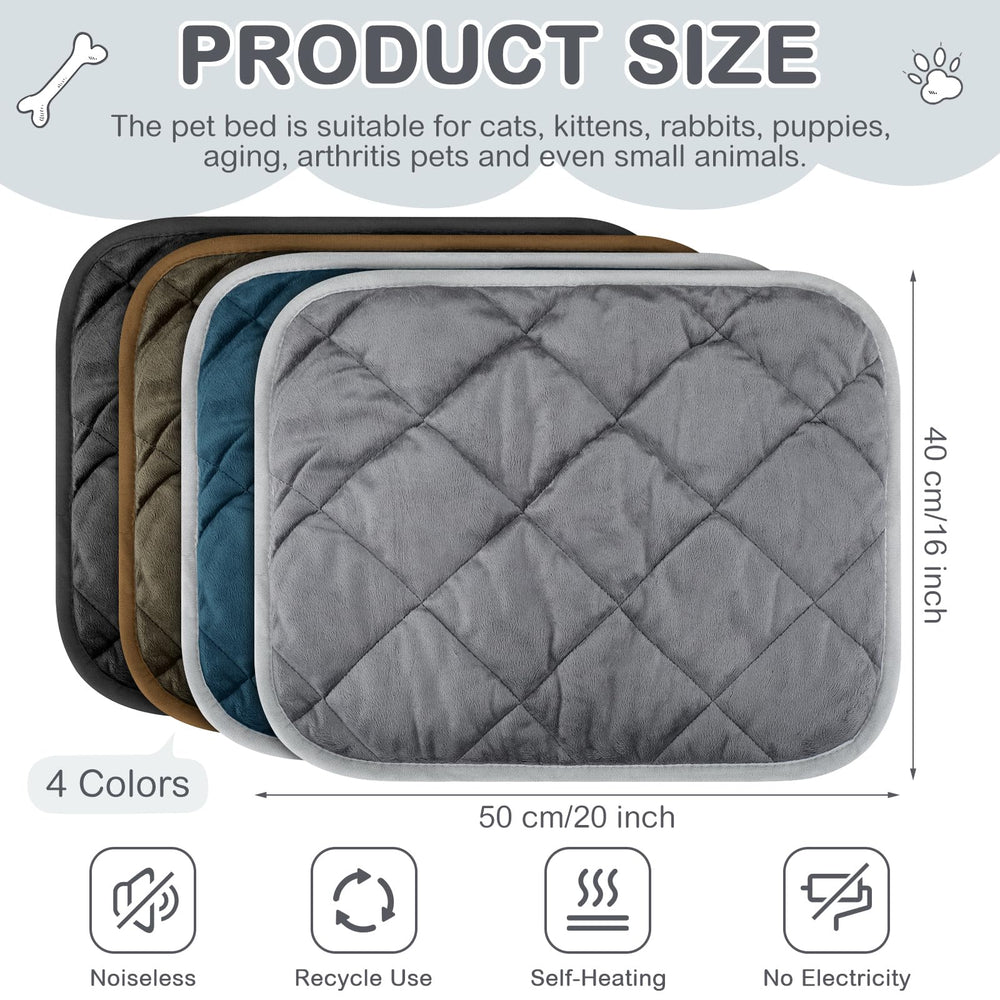 Almohadilla auto-caliente Clysee para gato, ideal para descansar en cama