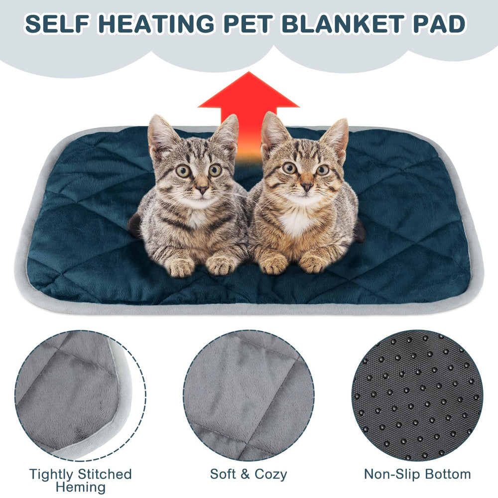 Cama calefaccionada Clysee para mascotas 16x20, perfecta para confort y bienestar