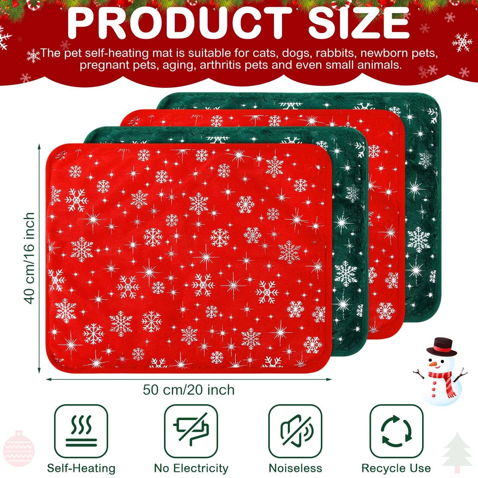 Clysee cama-auto-calentante con aluminio, refleja calor para confort