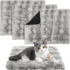 Clysee Cama Gato Auto Caliente Gris 16x24 para descanso cálido sin electricidad.