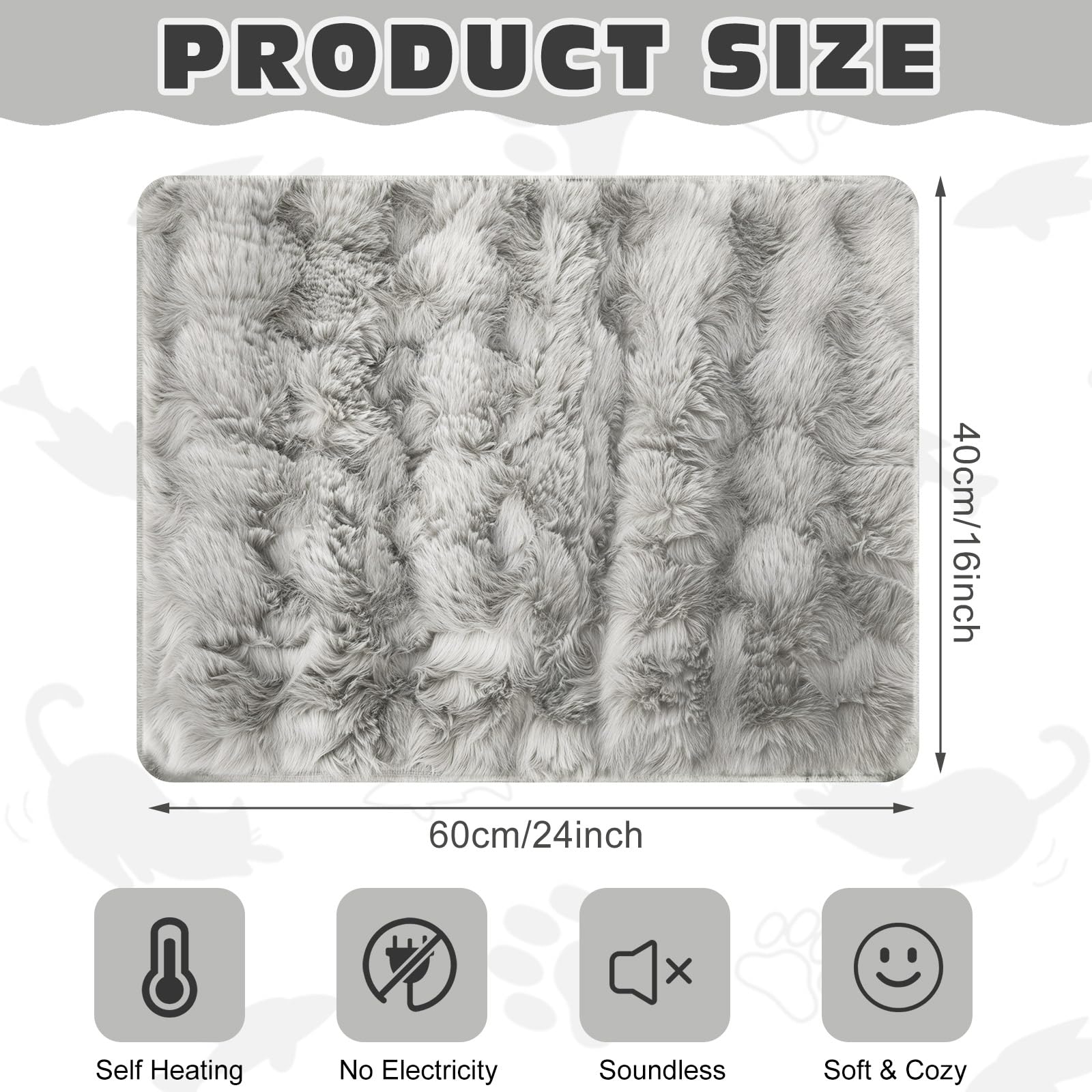Clysee Cama Gato Funda Removible Lavable Gris facilita la limpieza.
