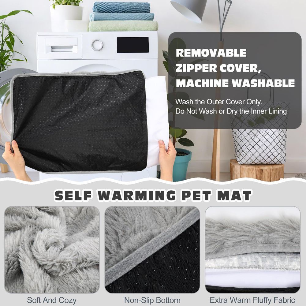 Clysee Cama Gato Regalo Ideal Gris para amantes de mascotas.