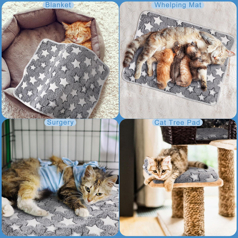 Clysee cobija termica lavable para mascota, fácil de limpiar y reutilizable.