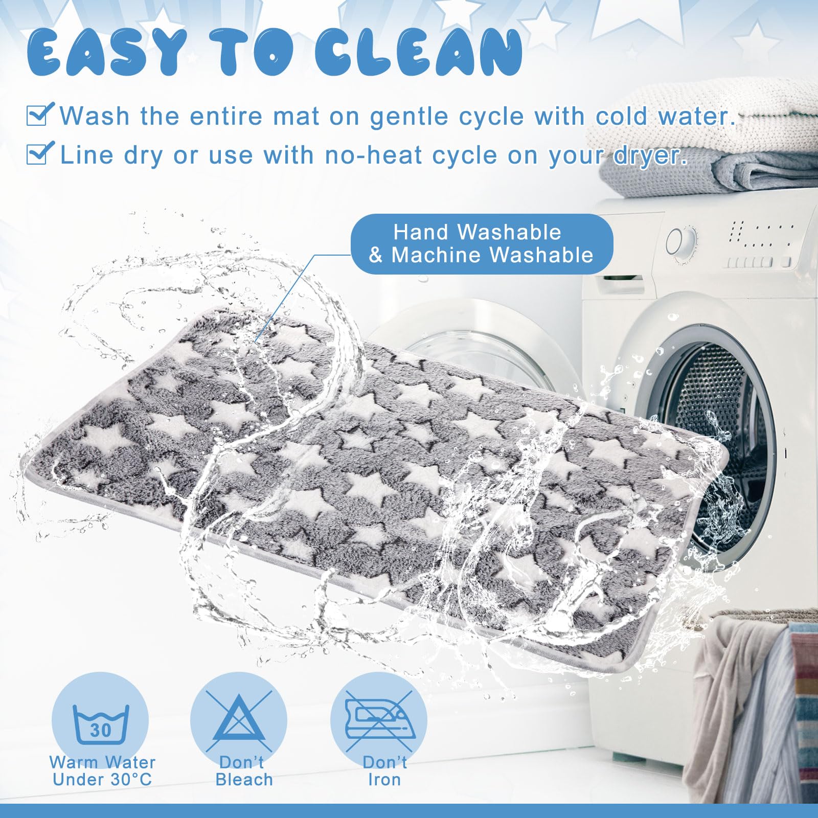 Clysee diseño estelar de cobija termica, opción de calor suave para descanso.
