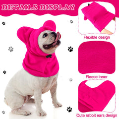 Gorro ajustable de Clysee para perro, seguro y cómodo.