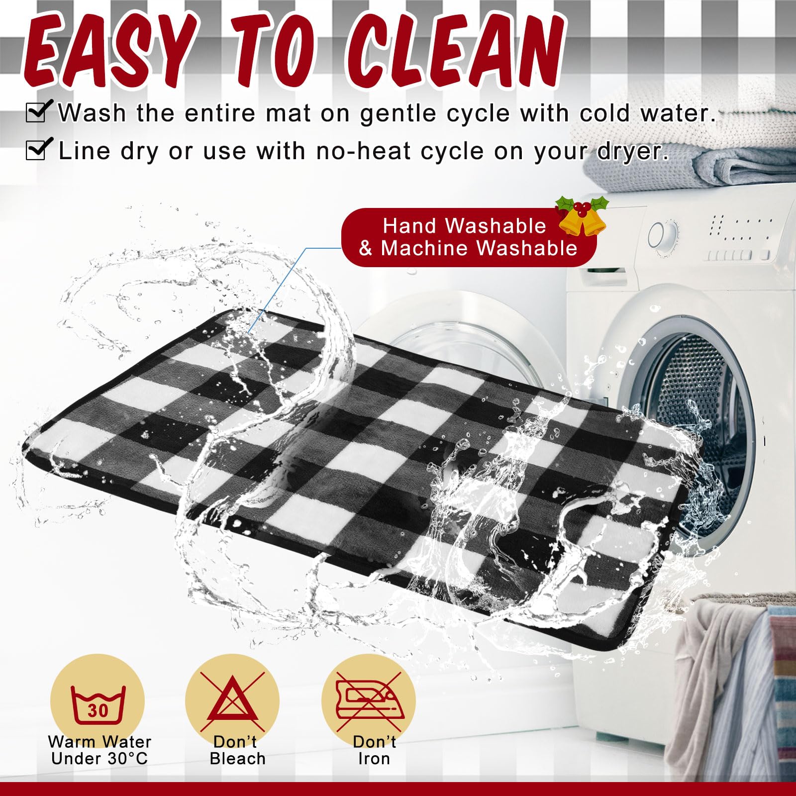 Funda lavable a máquina de Clysee para limpieza fácil y rápida.